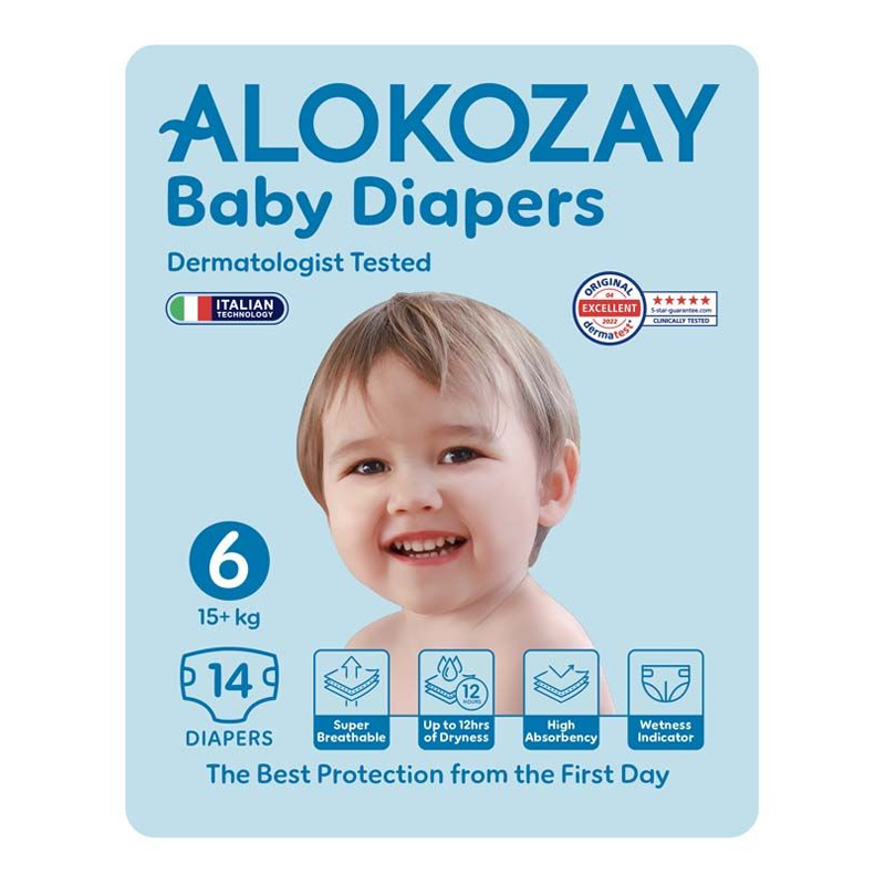 ALOKOZAY PRM BABY DIAPER SIZE6 14s