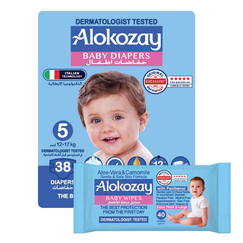 ALOKOZAY PRM BABY DIAPER SIZE5 38s