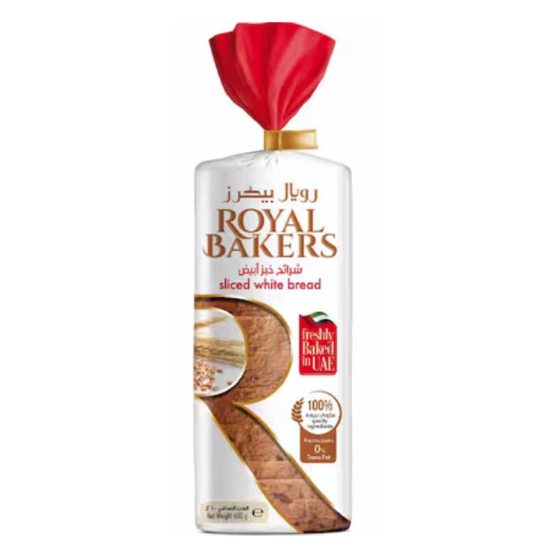 ROYAL BAKERS SLCD BRD SL WHITE 600GM