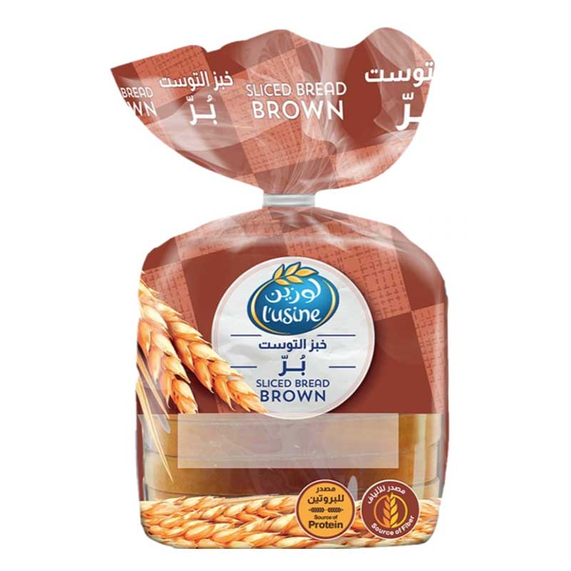 LUSINE BREAD SLICED BRN 275GM