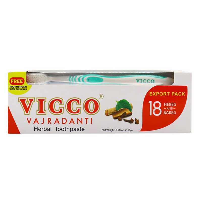VICCO  TOOTH PASTE 150GM+BRUSH
