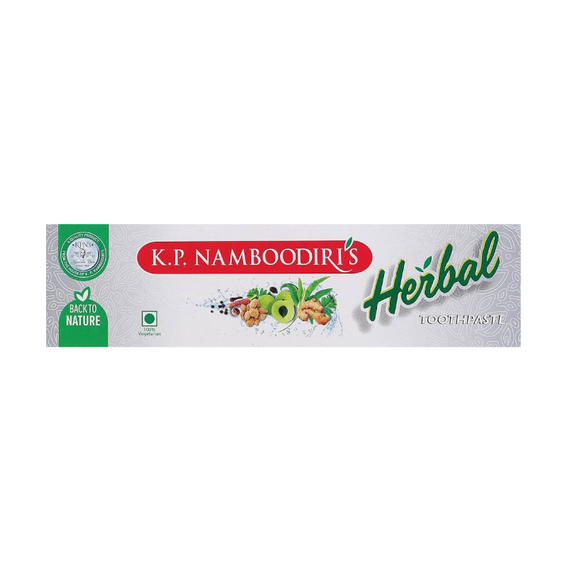 K.P.NAMBOODIRIS HERBAL TOOTHPASTE 125GM