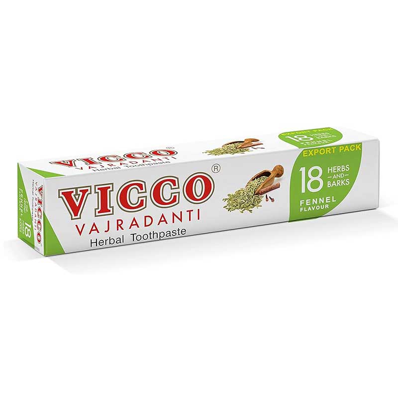 VICCO VAJRADANTI HRBL TP 200GM FENNEL