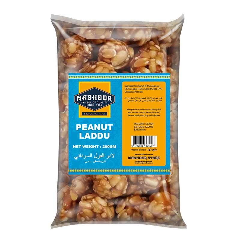 MADHOOR PEANUT LADDU 200GM