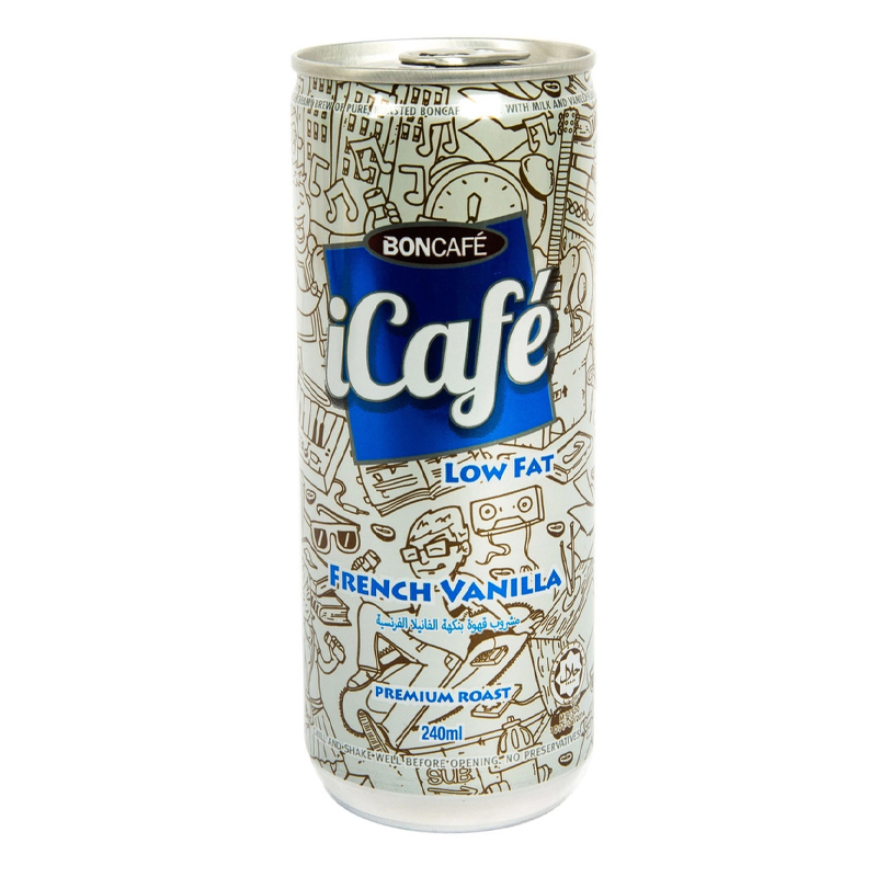 BONCAFE ICAFE FRENCH VANILLA 240ML