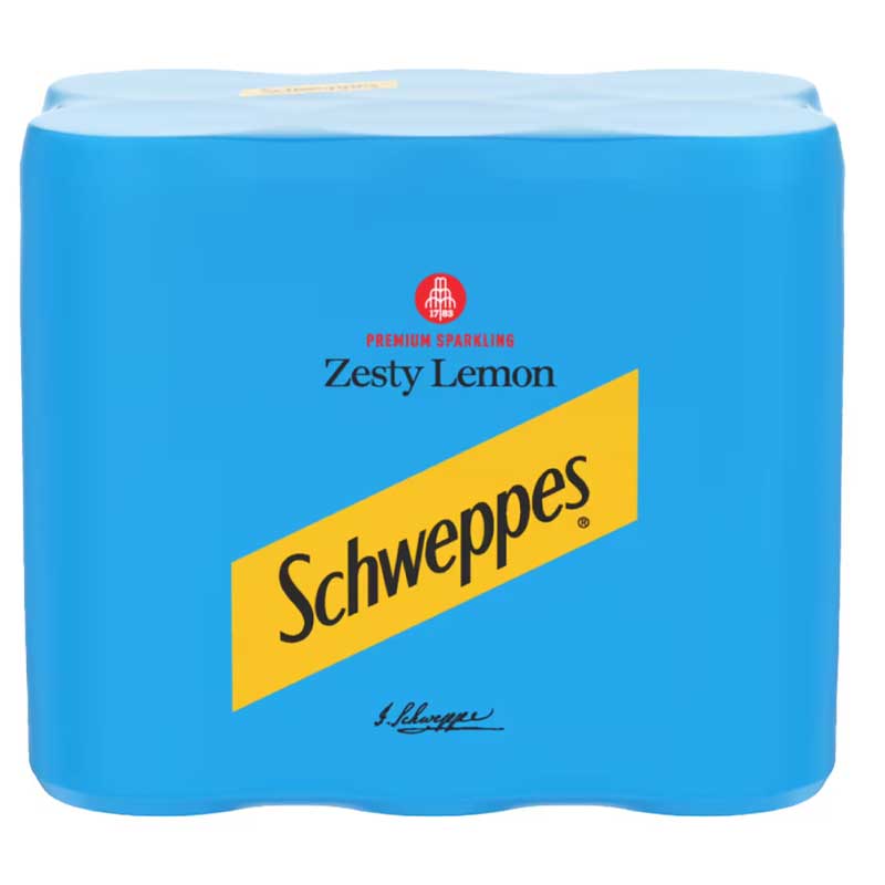 SCHWEPPES ZESTY LEMON 250ML