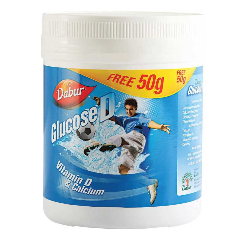 DABUR GLUCOSE D 75GM+50GM FREE