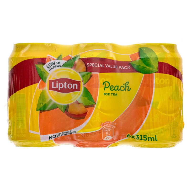 LIPTON PEACH 315ML CAN