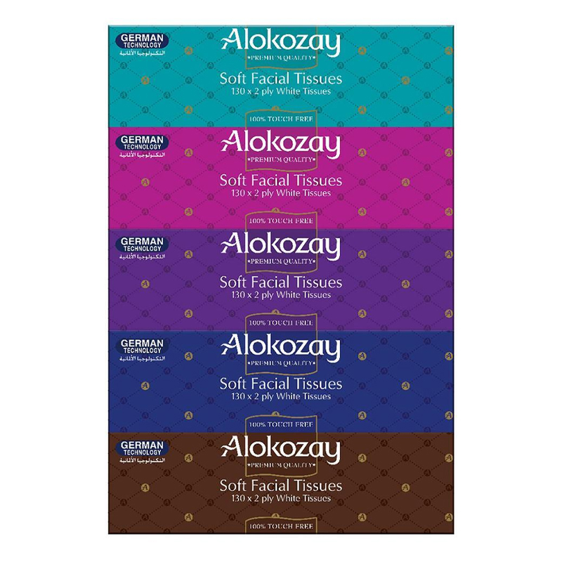 ALOKOZAY FACIAL TISSUE 2x130PLY