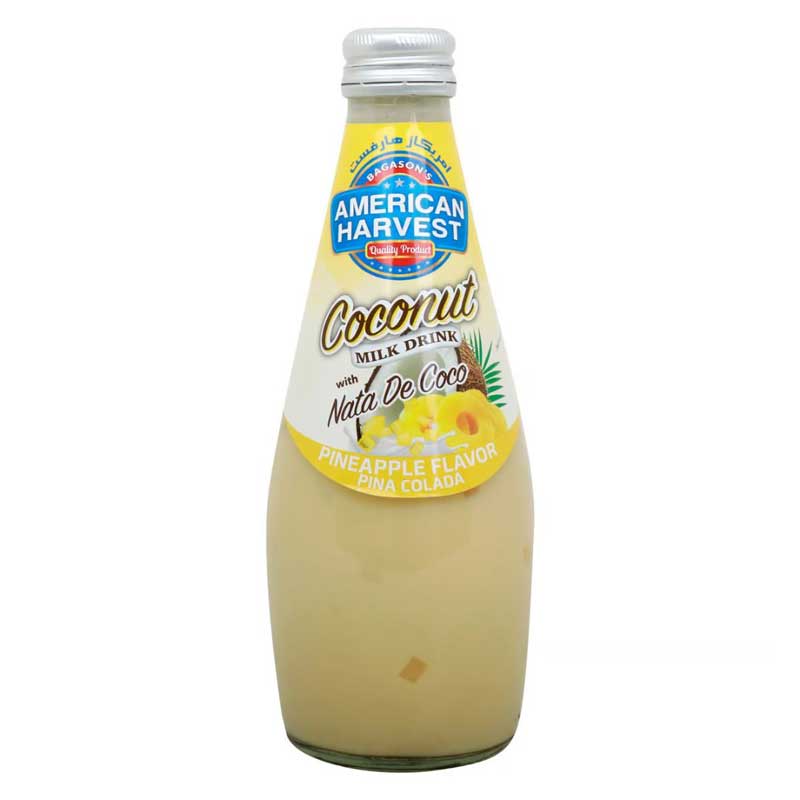 AMERICAN HARVEST COCONUT MILK DR /PINEAPPLE 290ML