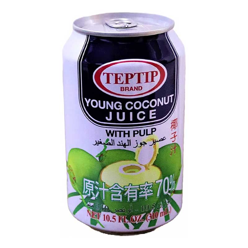 TEPTIP YOUNG COCONUT JUICE PULP 310ML