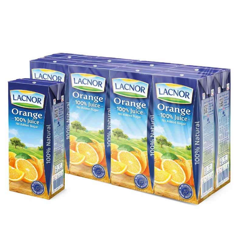 LACNOR JUICE  ORANGE 180ML