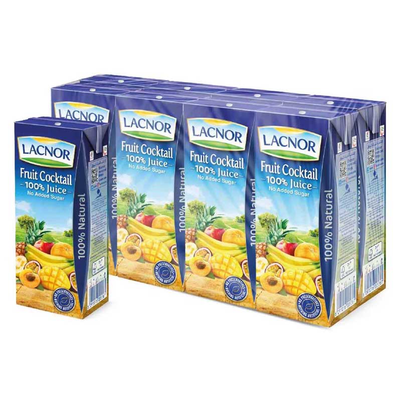 LACNOR JUICE FRUIT COCTAIL 180ml