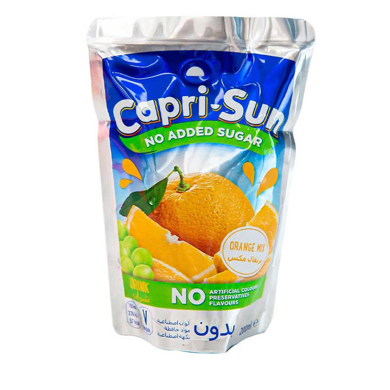 CAPRI SUN ORANGE MIX 200ML