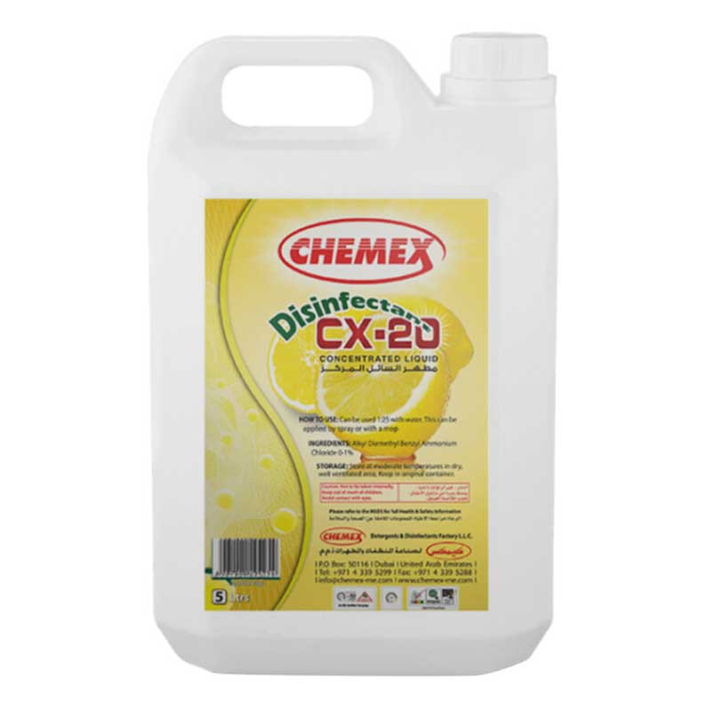 CHEMEX CX 20 DISINFECTANT 5LTR