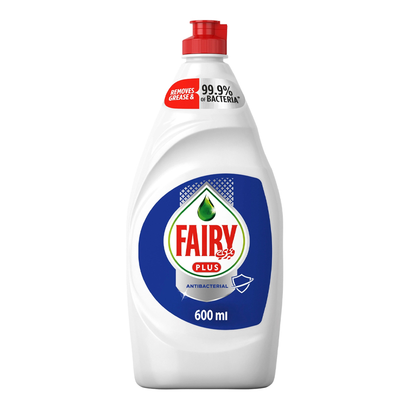 FAIRY DISHWASHING LIQUID ANTIBACTERIAL 600ML
