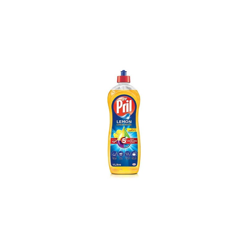 PRIL DISH WASH LEMON 1LTR