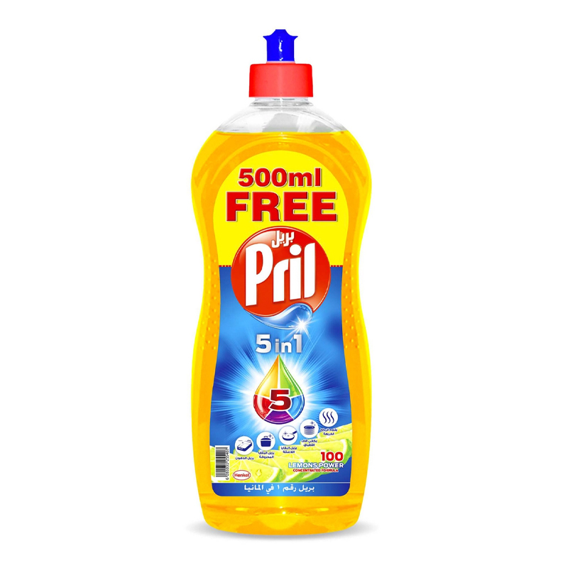 PRIL DISH WASH LEMON 500ML