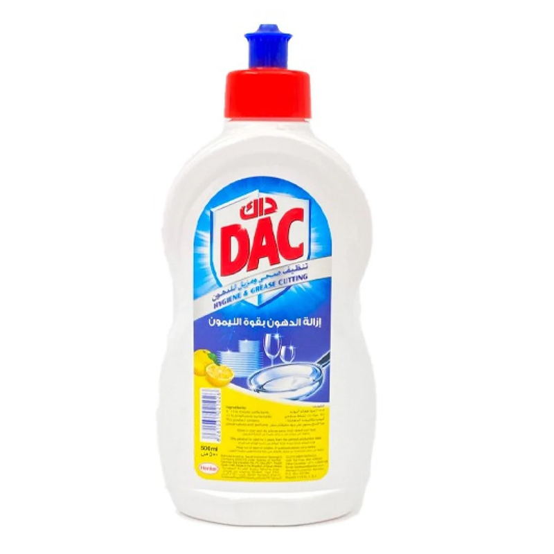 DAC HYG DISHWASH LEMON 500ML