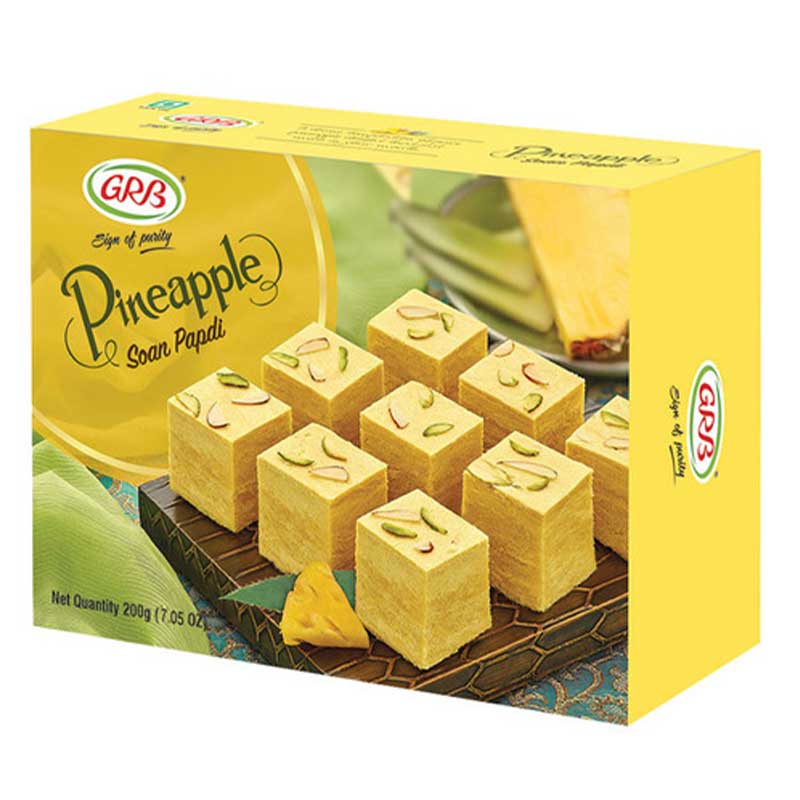 GRB SOAN PAPDI PINEAPPLE 200GM