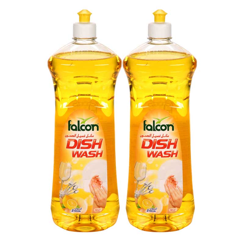 FALCON DISH WASH 1LTR (TWIN PACK)