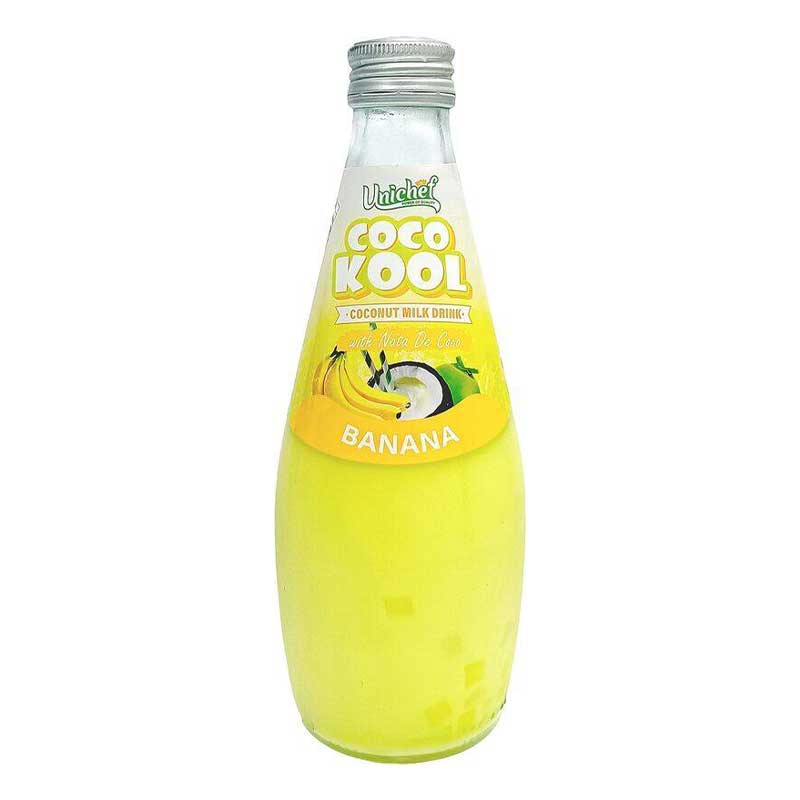 UNICHEF COCONUT MILK BANANA 290ML
