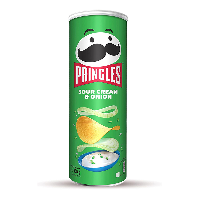 PRINGLES SOUR CREAM ONION165GM