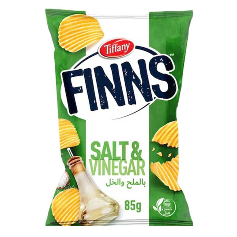 TIFFANY FINNS SALT &amp; VINEGER 85GM