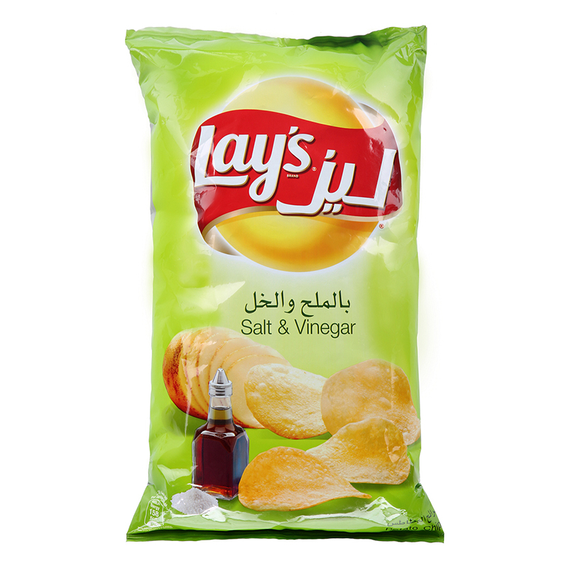 LAYS SALT &amp;VNEGAR 170GM