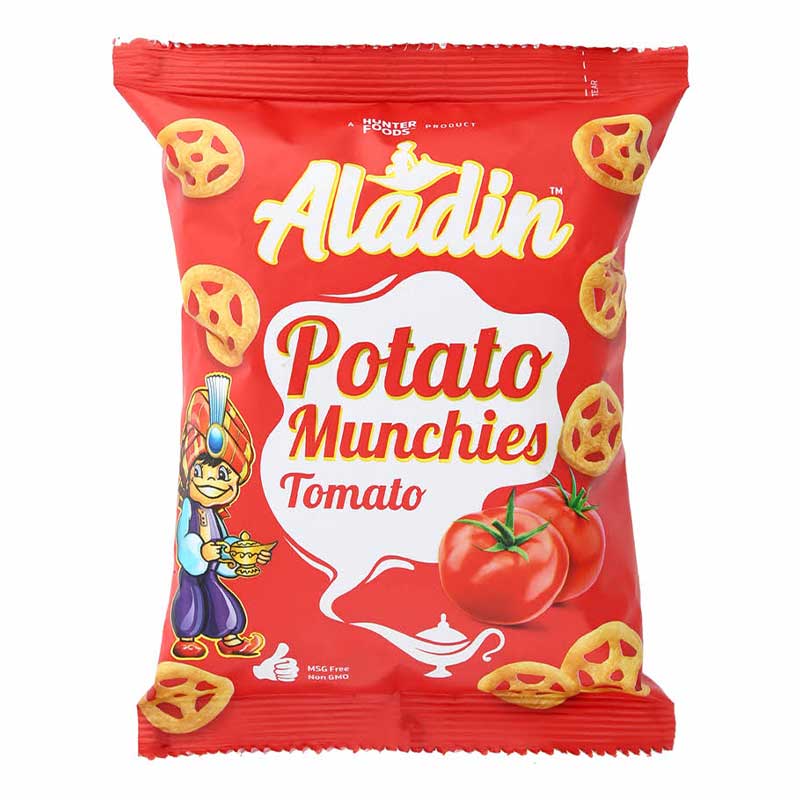 ALADIN POTATO CHIPS TOMATO 15GM