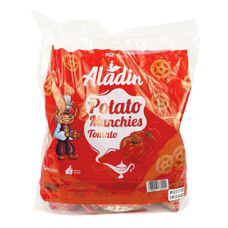 ALADIN POTATO CHIPS TOMATO 15GM