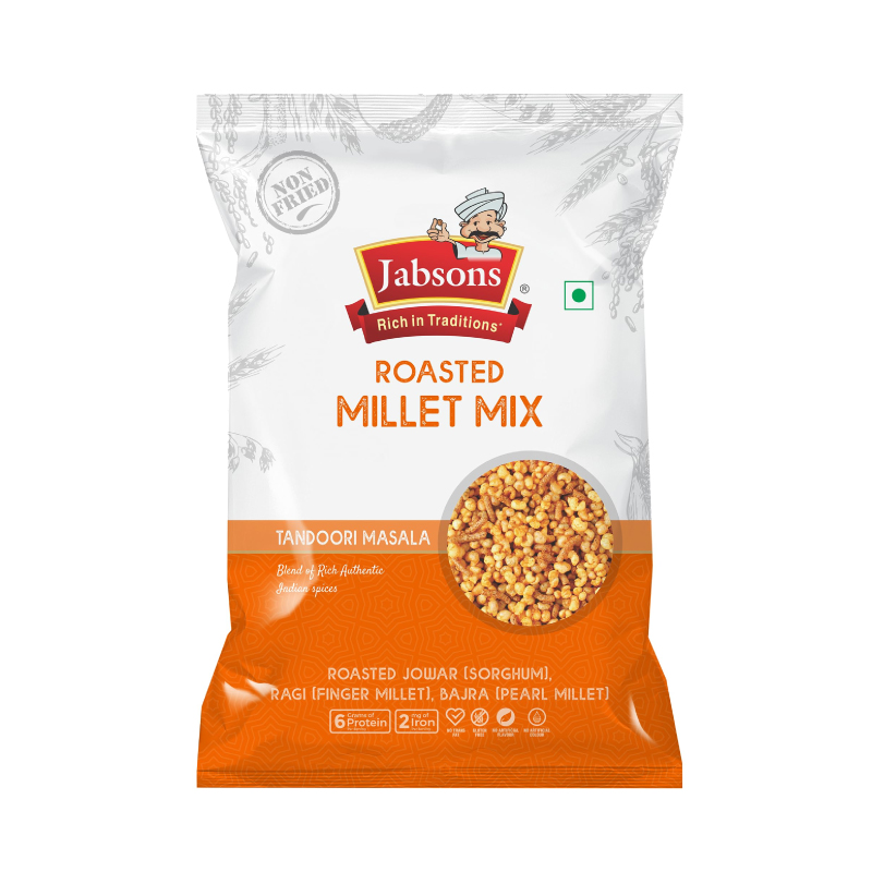 JABSON Roasted Namkeen  Millet Mix 140 GM