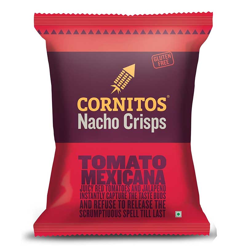 CORNITOS NACHO CRISPS TOMATO MEXICANA 55G