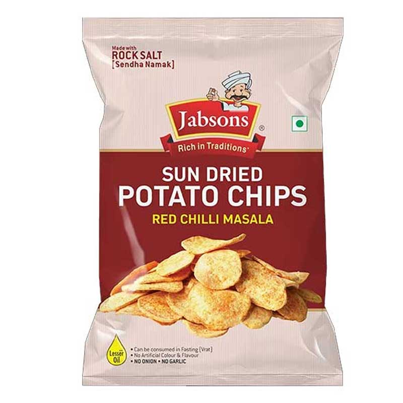 JABSON SUN DRIED POTATO CHIPS 110GM
