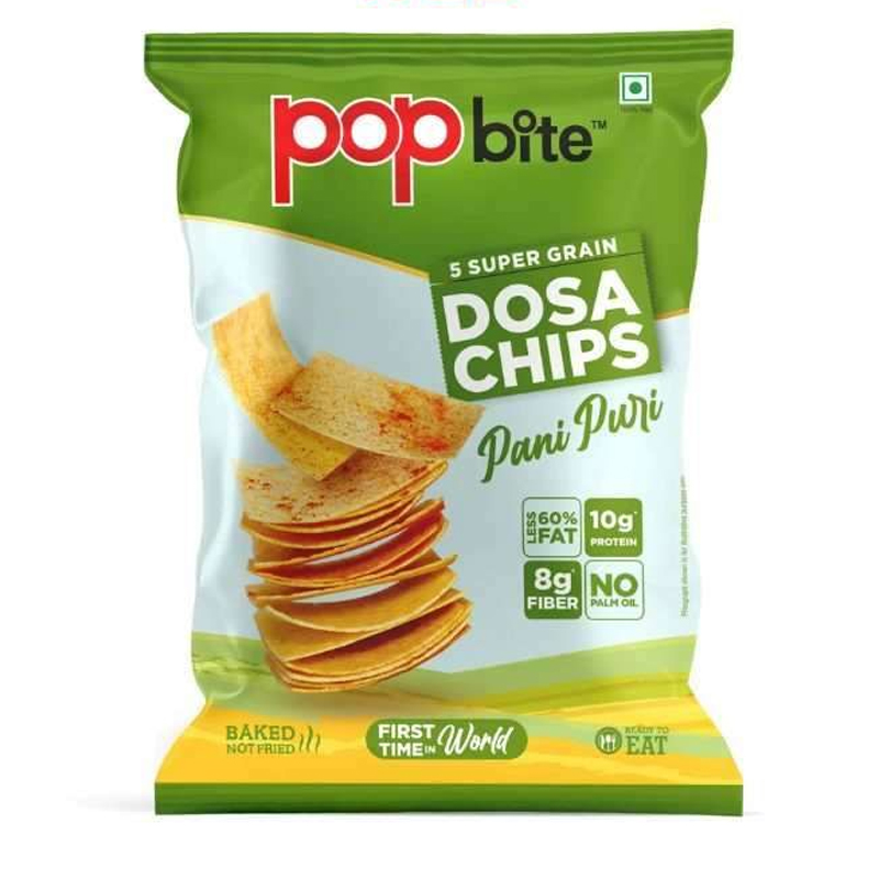 POPBITE DOSA CHIPS PANIPURI 75GM