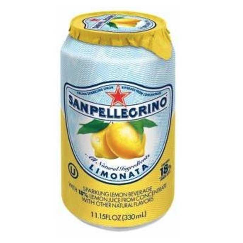 SAN PLLGRNO  SPKLG WTR LIMONATA 330ML