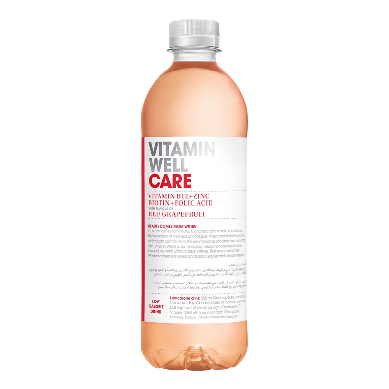 VITAMIN WELL RED GRAPEFRUIT 500ML
