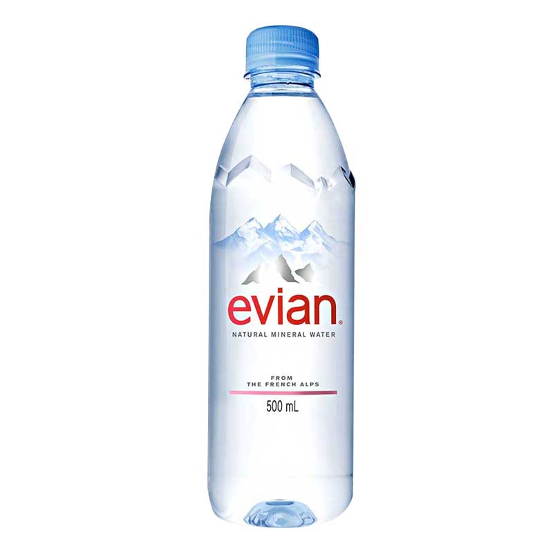 EVIAN PET NUDE 400ML