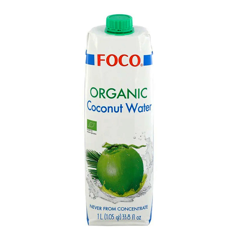 FOCO UHT ORGANIC C/WATER 1LTR