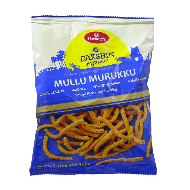 HALDIRAMS DAKSHIN EXPRESS MULLU MURUKKU 180GM