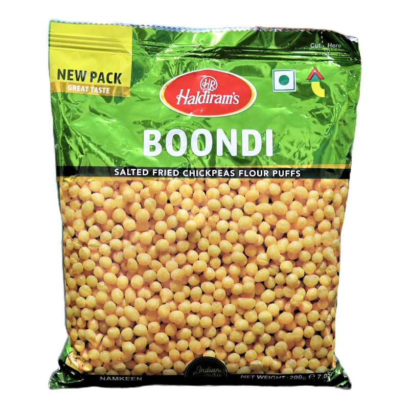 HALDIRAMS PLAIN BOONDI NAMKEEN 200GM