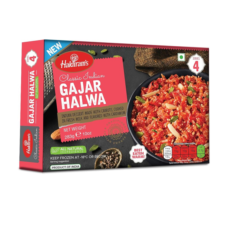 HALDIRAMS GAJAR HALWA 283GM
