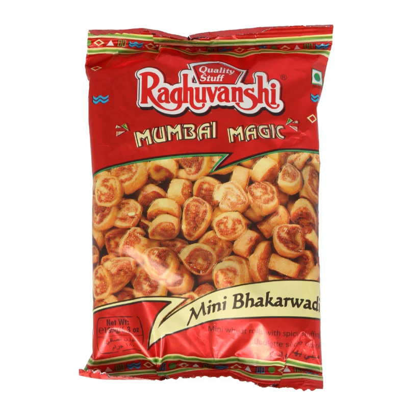 RAGHU MINI BHAKARWADI 180GM