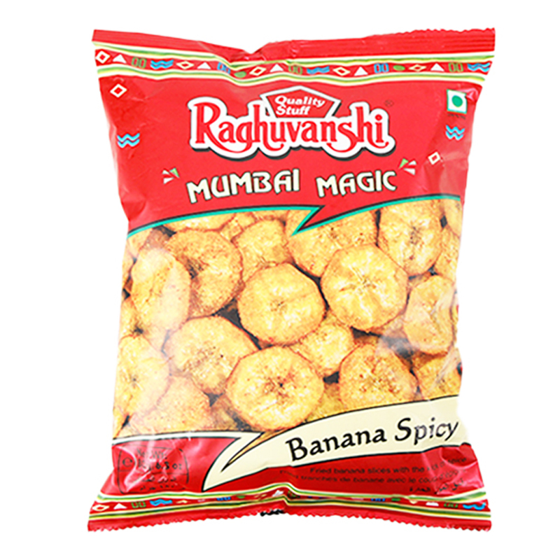 RAGHU BANANA SPICY 180GM