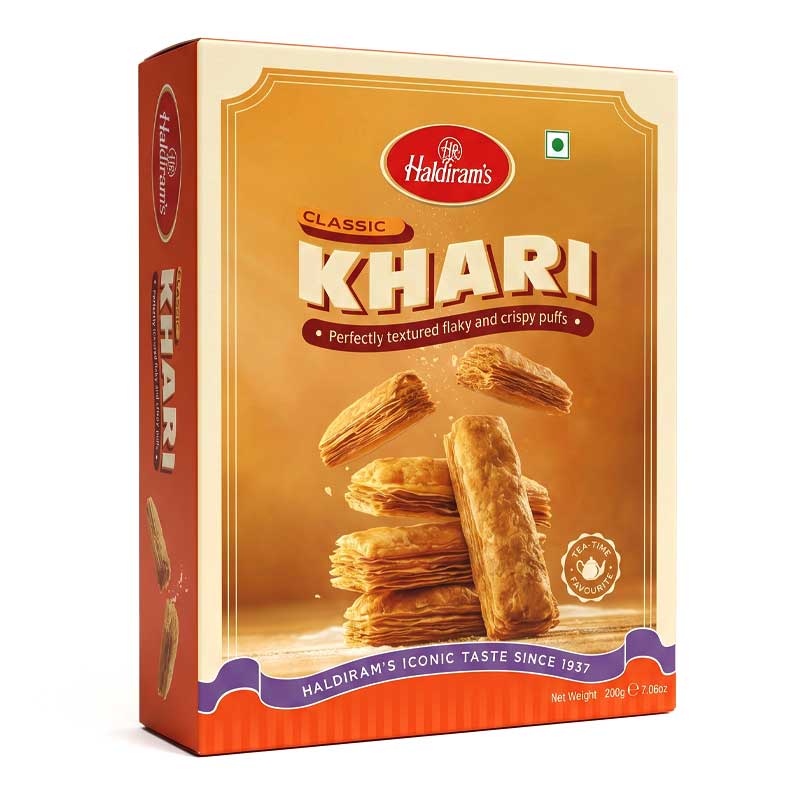 HALDIRAMS TEA TIME KHARI  ORIGINAL 200GM