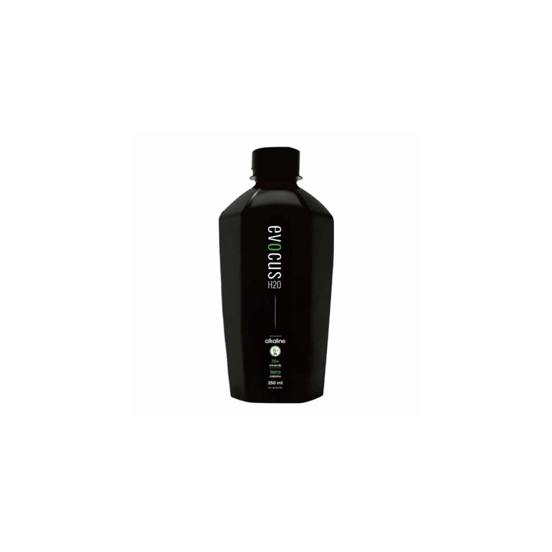 EVOCUS BLACK ALKALINE WATER 250ML
