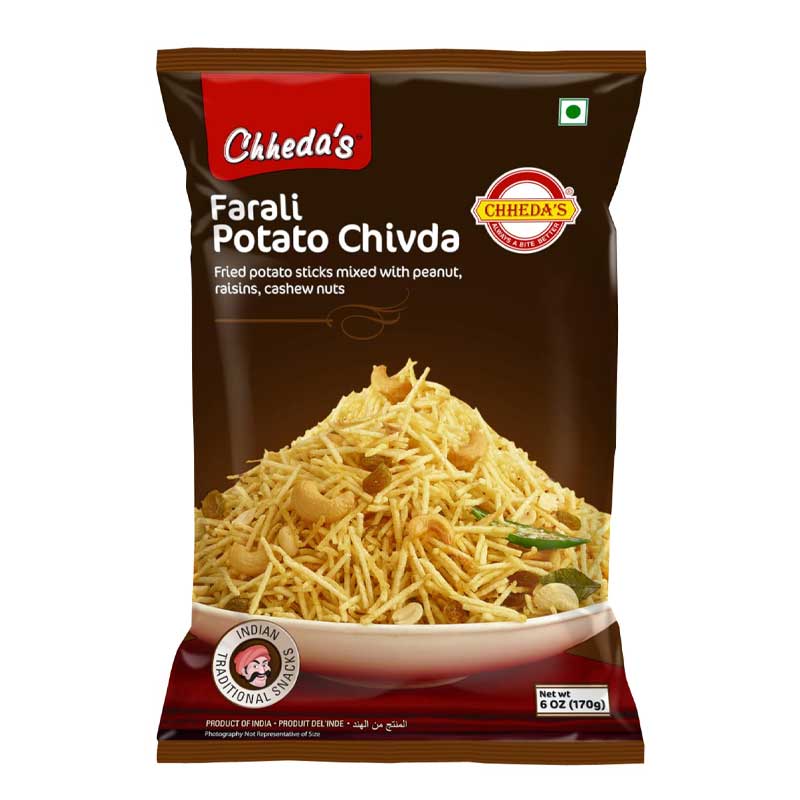 CHHEDAS FARALI POTATO CHIVDA 170GM