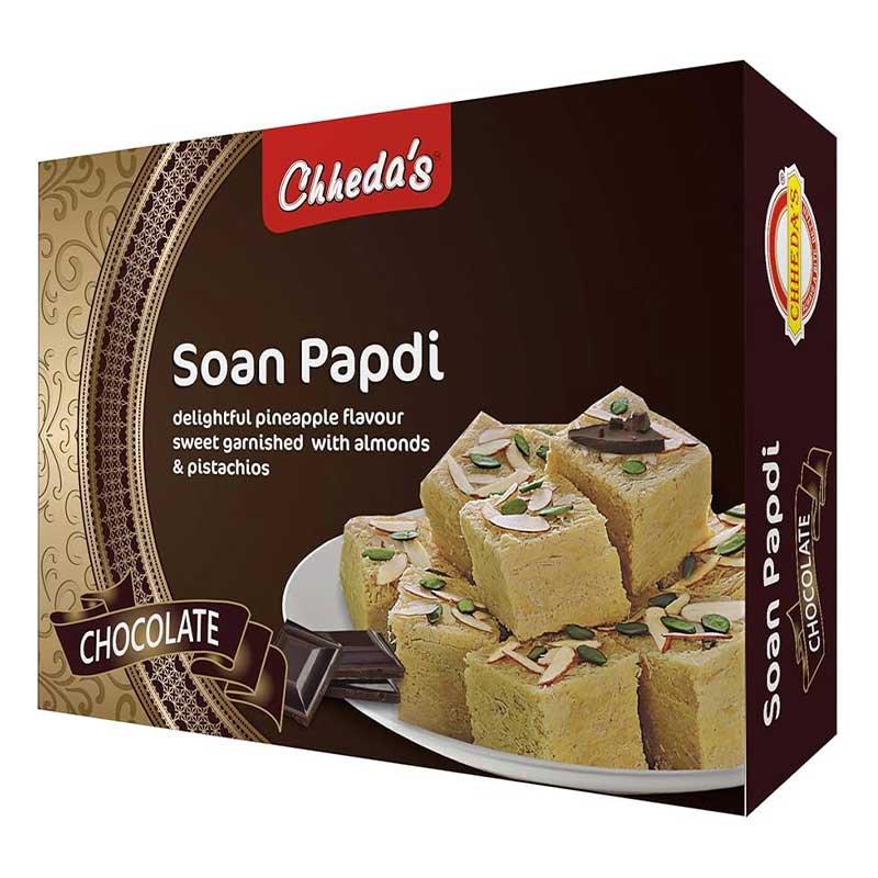 CHHEDAS SOAN PAPDI CHOCOLATE 240GM
