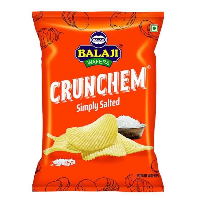 BALAJI SIMPLY SALTED 45GM