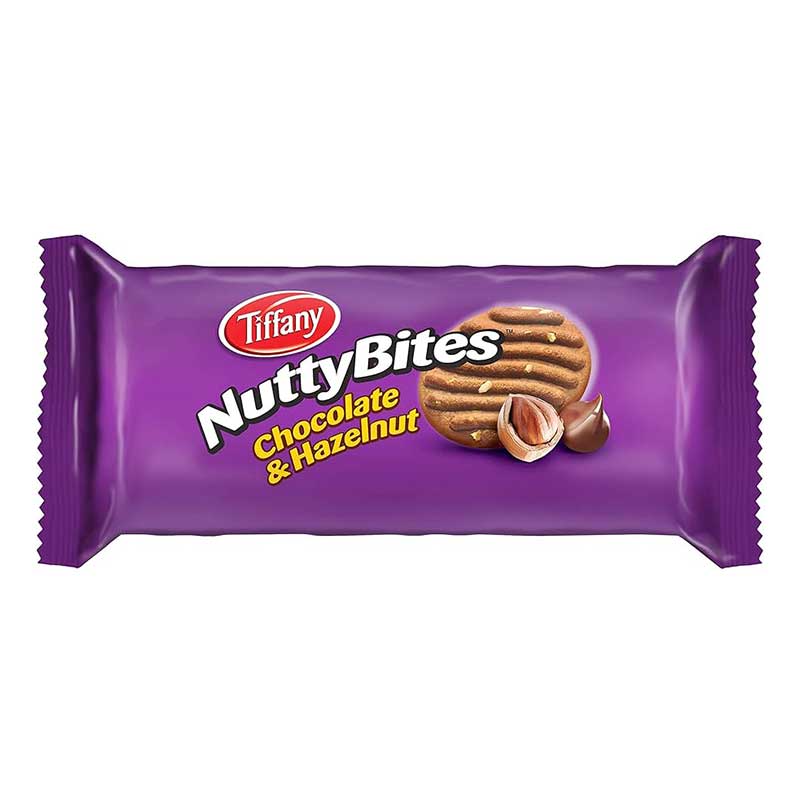 TIFFANY NUTTYBITES CHOCO &amp; HAZELNUT 97.2